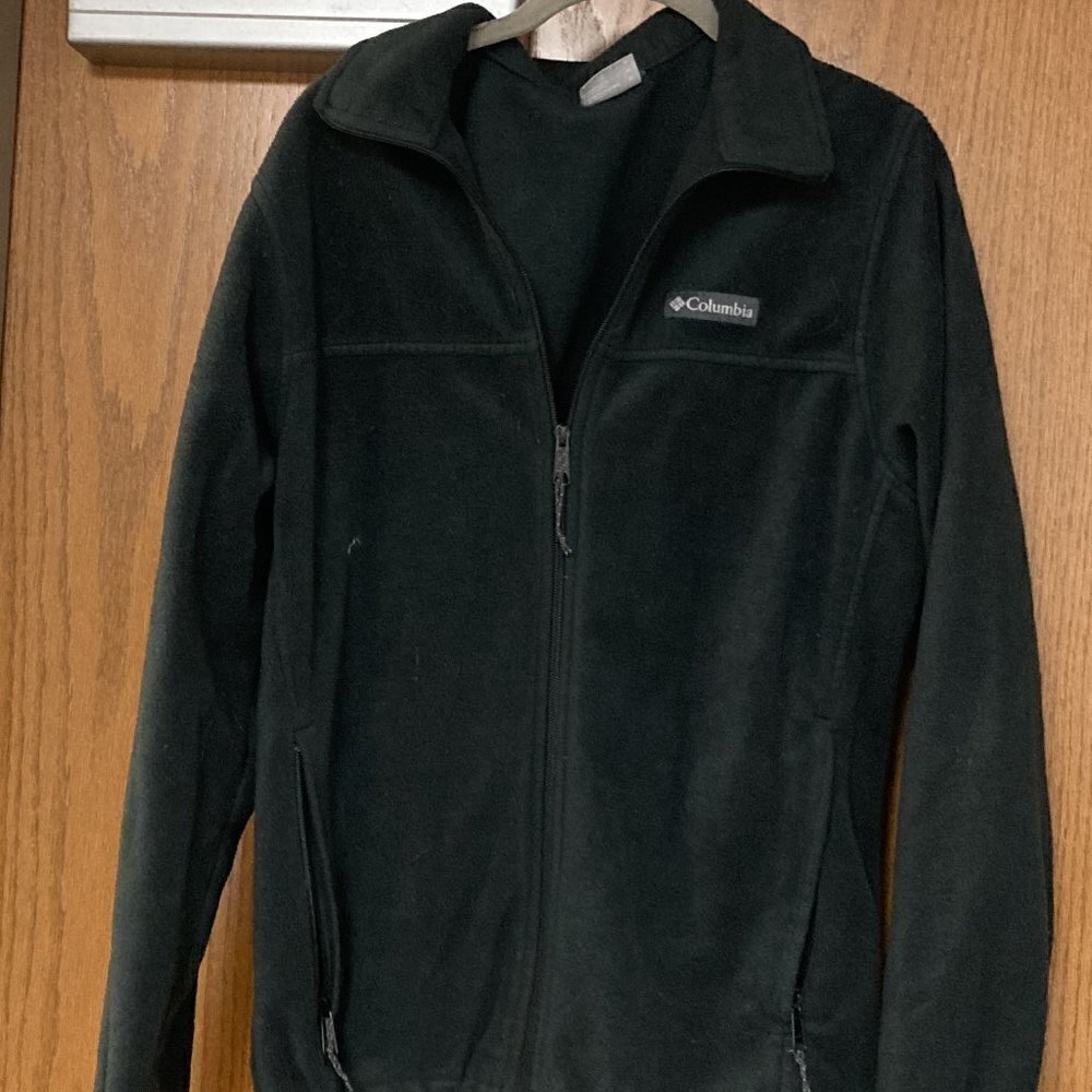 Columbia fleece zip jacket sz m